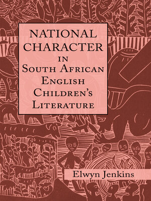 cover image of National Character in South African English Children's Literature